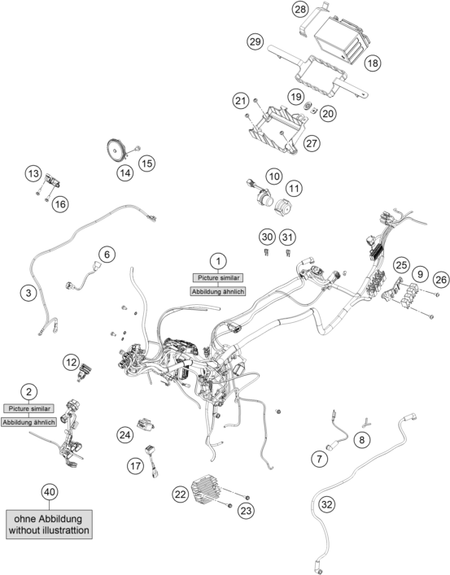 Výkres: 1110 KABELOVÝ SVAZEK