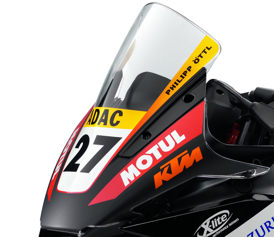 Větrný štít RACING komplet
