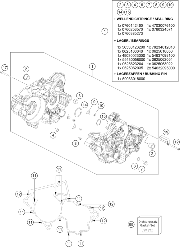 Výkres: 3010 SKŘÍŇ MOTORU