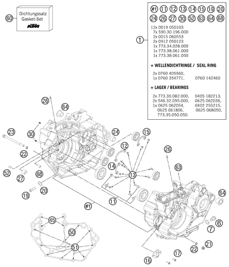 Výkres: 3010 SKŘÍŇ MOTORU