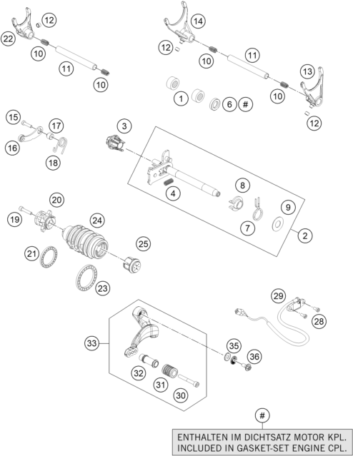 Výkres: 3410 MECHANISMUS ŘAZENÍ