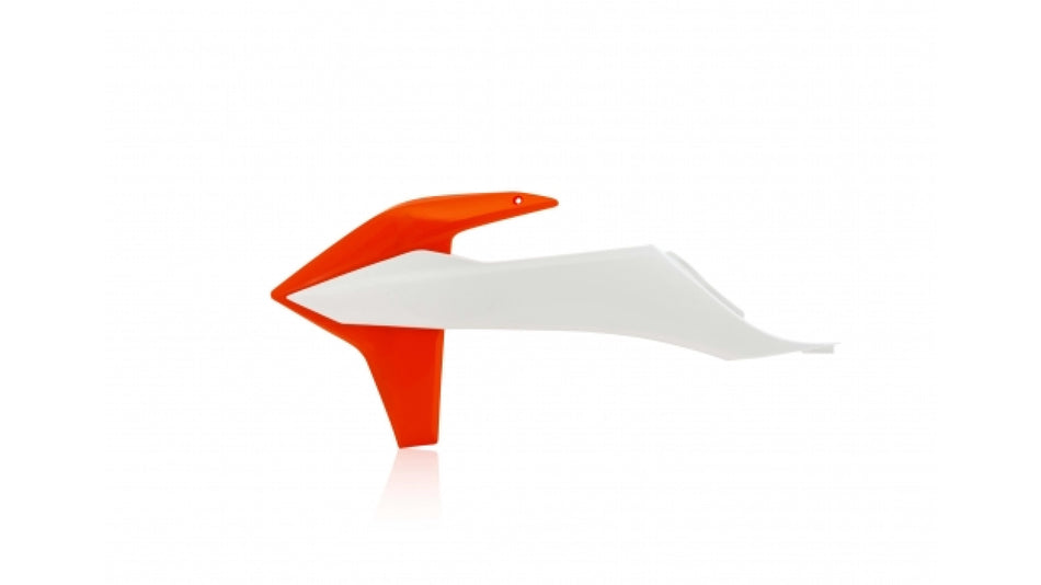 Spoilery Acerbis pro KTM SX/SXF 19/22, EXC/EXCF 20/23 bílá/ oranž bílá/oranž
