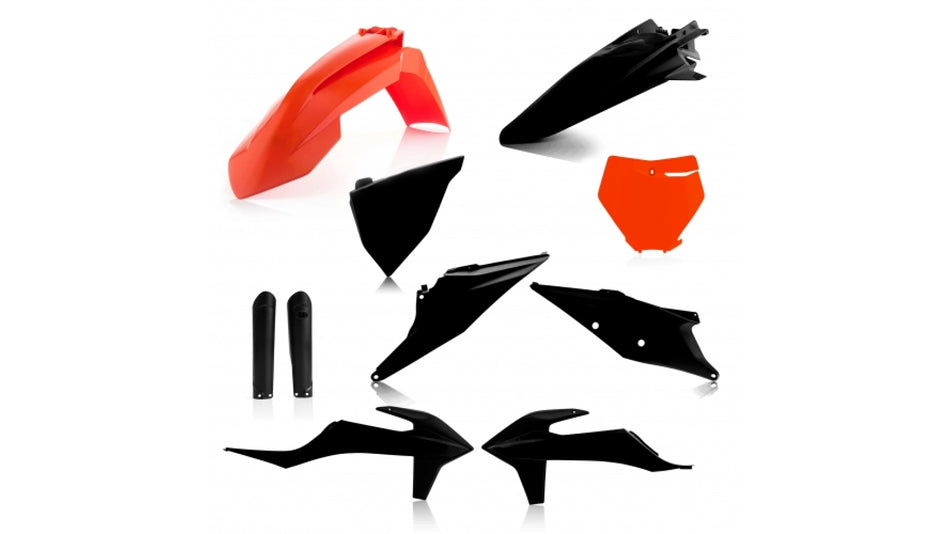 Sada plastů ACERBIS pro KTM SX 19-22, SXF 19-22 černá/oranž