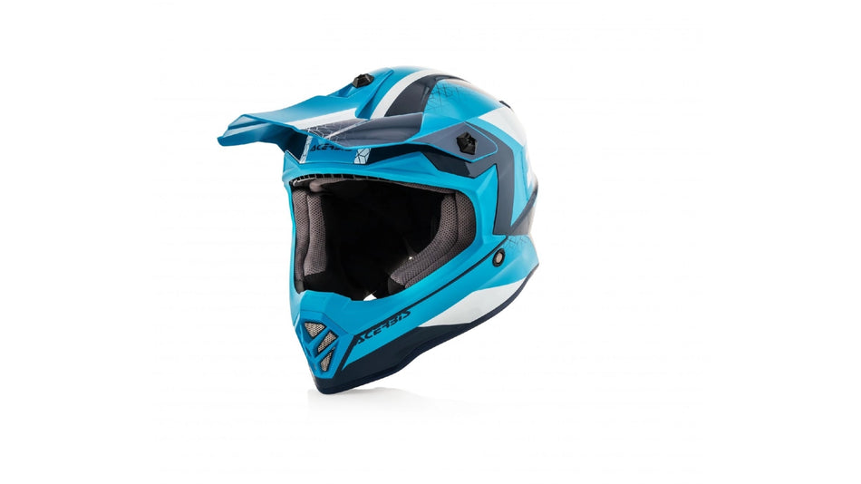 Acerbis kšilt přilby junior Steel (obj. kód 0023425) modrá