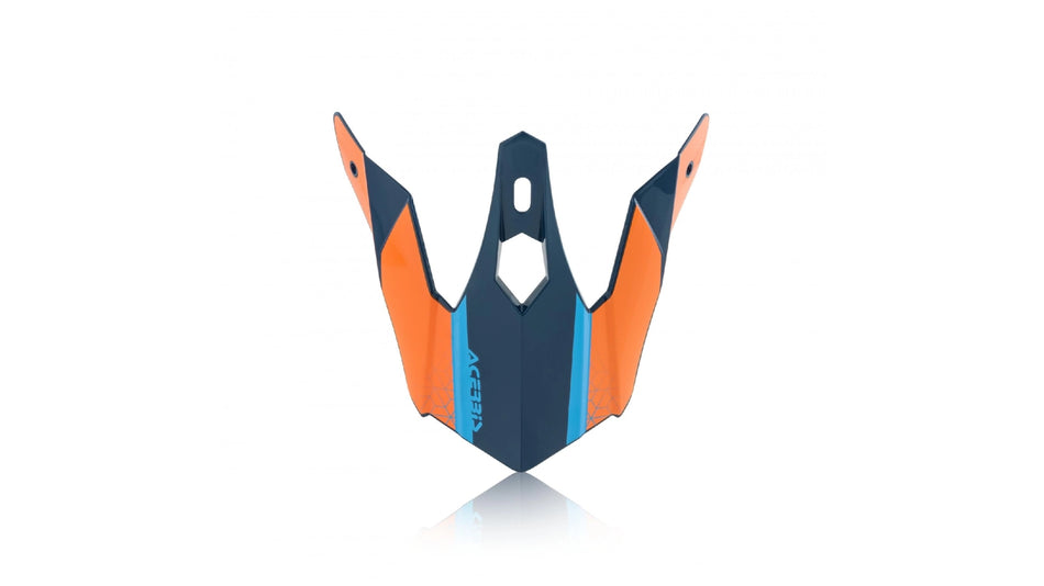 Acerbis kšilt přilby junior Steel (obj.kód 0023425) oranž/modrá