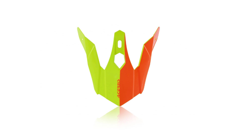 Acerbis kšilt přilby junior Steel (obj.kód 0023425) fluo žlutá/fluo oranž