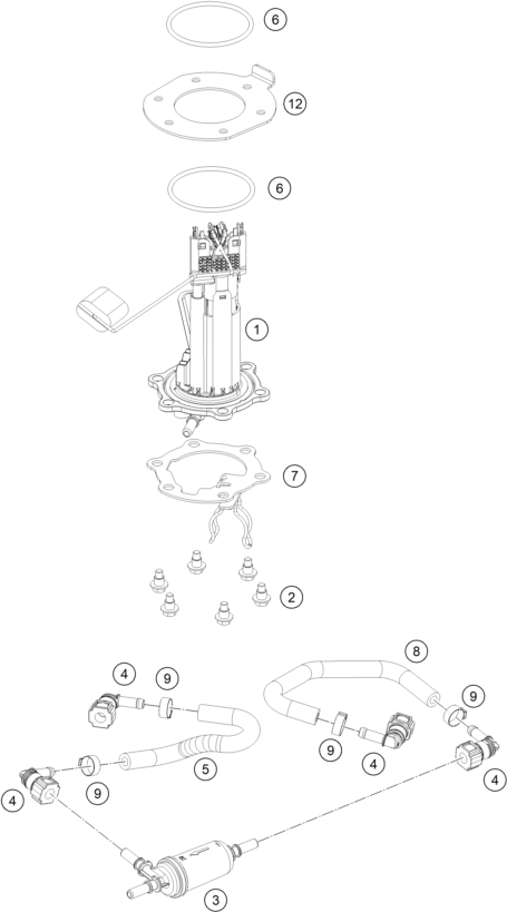 Výkres: 0730 PALIVOVÉ ČERPADLO