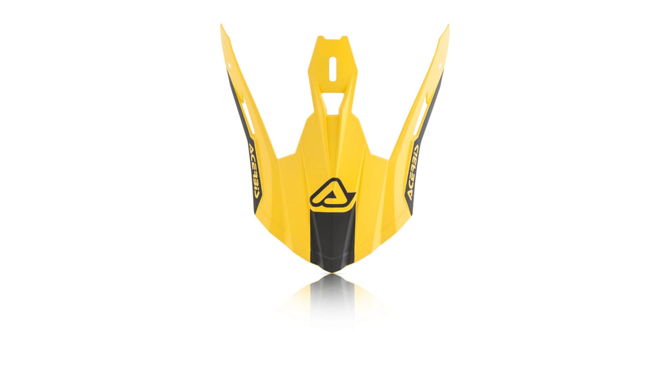 Kšilt k přilbě Acerbis X-PRO VTR/STEEL CARBON žlutá