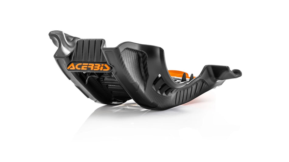 Kryt pod motor ACERBIS pro KTM SXF250 19-22, SXF350 19-22, HUSQVARNA FC250 19-22, FC350 19-22 černá/oranž