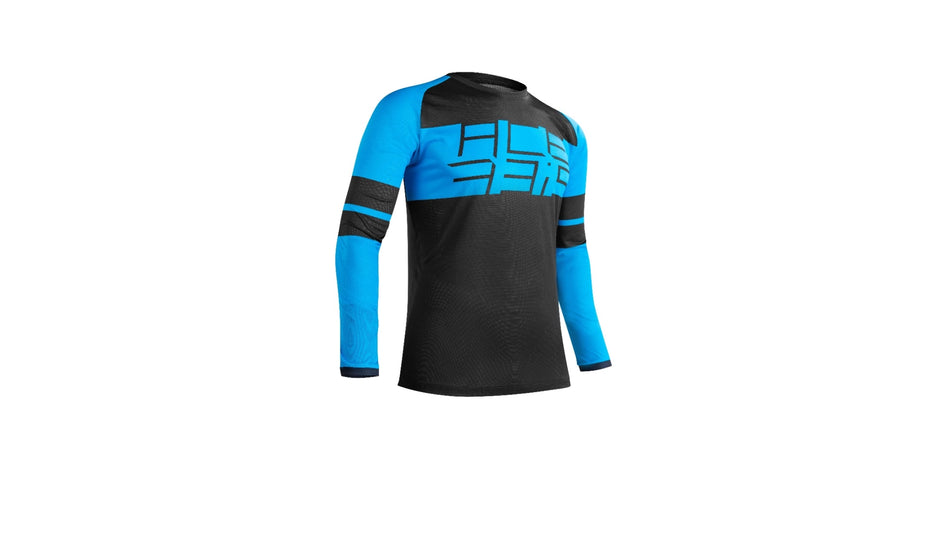 Dres SPEEDER MTB (cyklo) černá/modrá (vel. S)