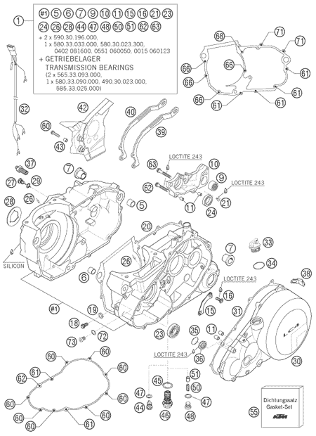 Výkres: 3010 SKŘÍŇ MOTORU