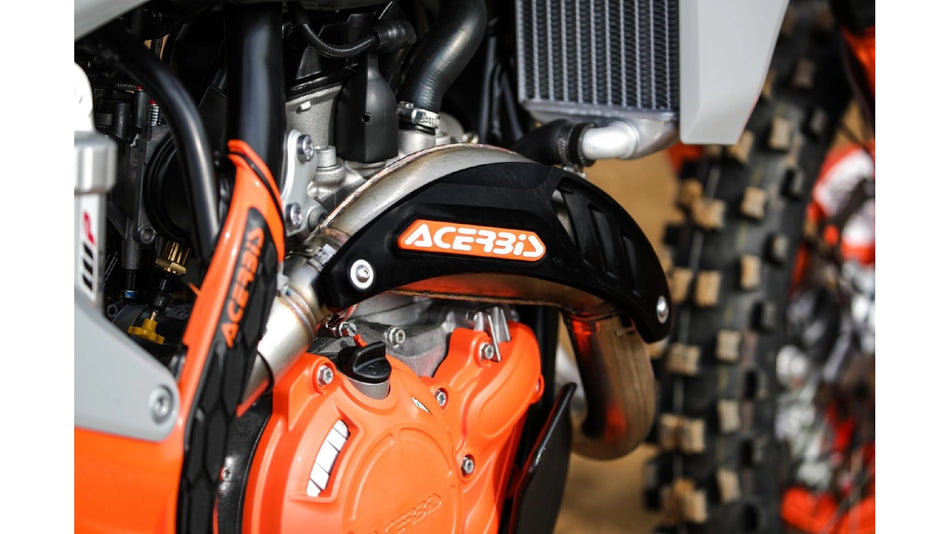 Chránič výfuku Acerbis pro KTM/HQ/Beta/GAS černá