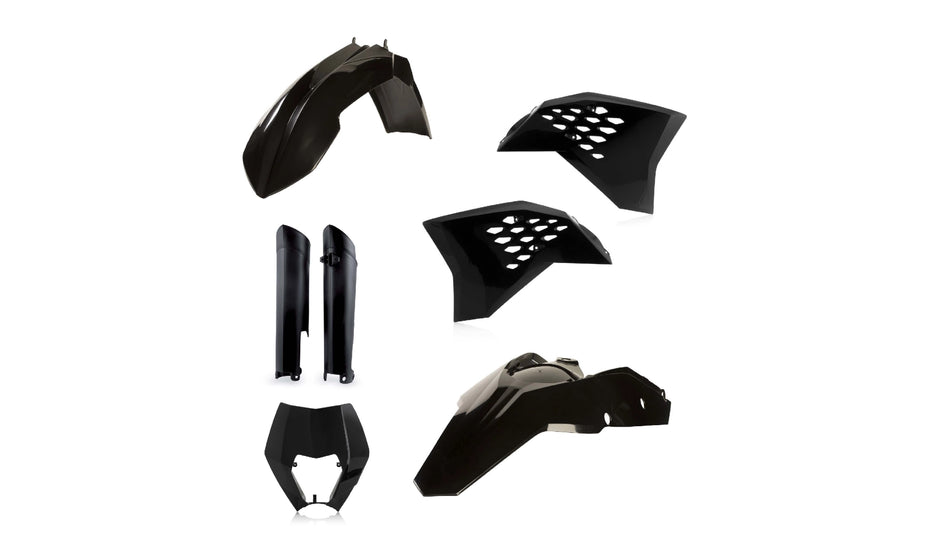 Sada plastů ACERBIS pro KTM EXC 08-11, EXCF 08-11 černá