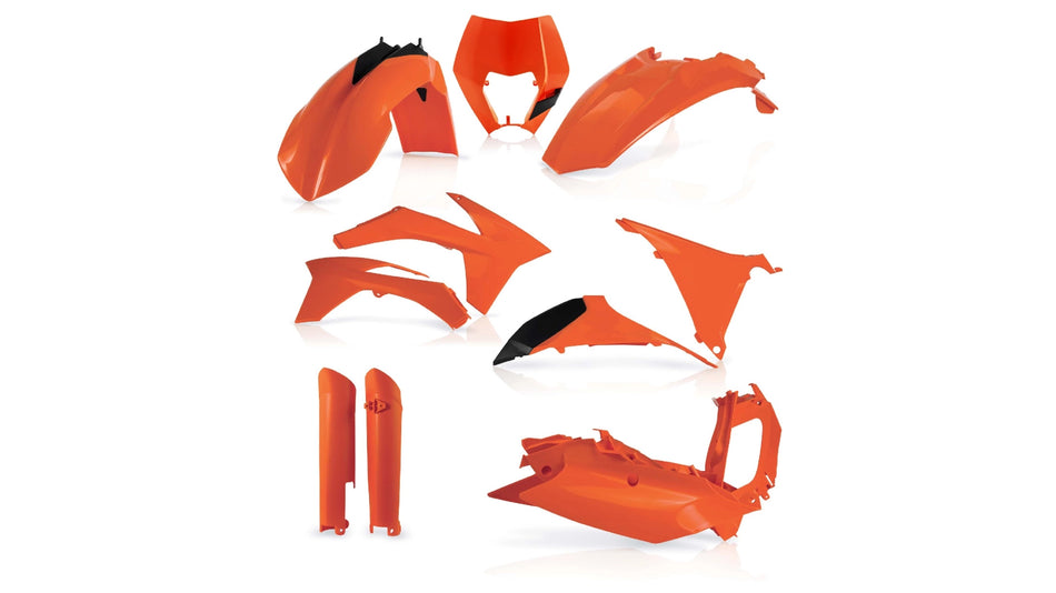 Sada plastů ACERBIS pro KTM EXC 12-13, EXCF 12-13 oranž