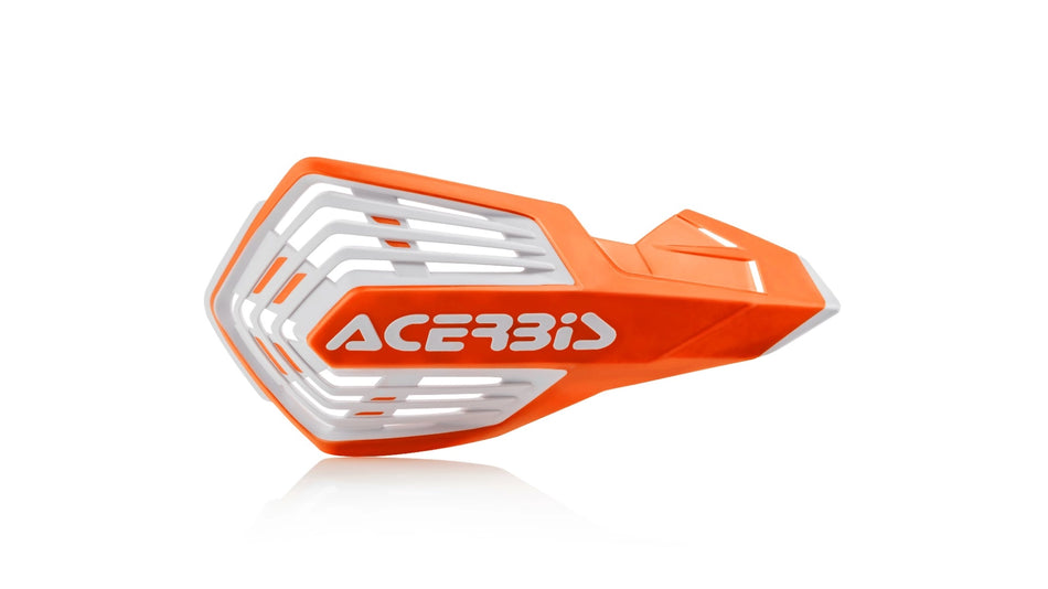 Chrániče páček Acerbis X-FUTURE VENTED oranž/bílá