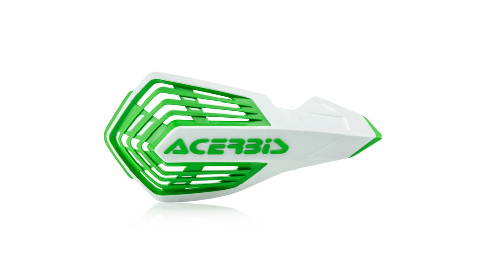 Chrániče páček Acerbis X-FUTURE VENTED bílá/zelená
