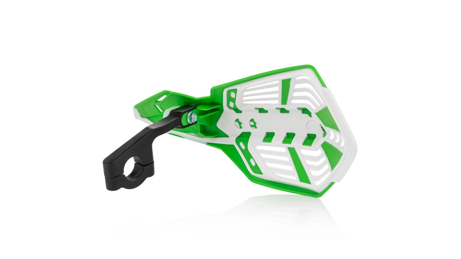 Chrániče páček Acerbis X-FUTURE VENTED zelená/bílá