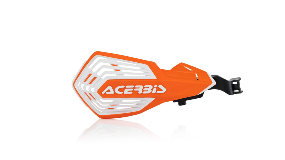 Chrániče páček Acerbis K-FUTURE oranž/bílá