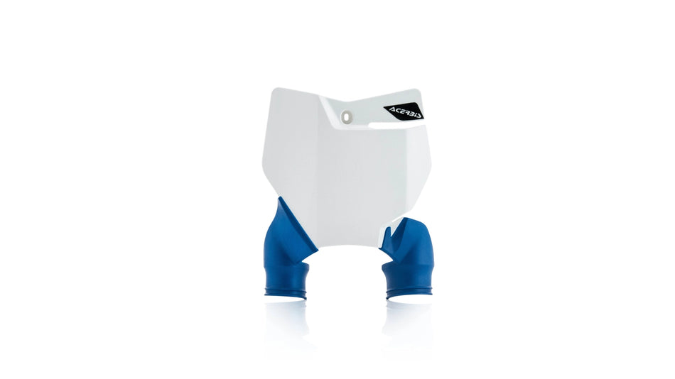 Číslová tabulka Raptor Acerbis pro KTM SX16-18, SXF 16-18, SX250 17-18 bílá/modrá
