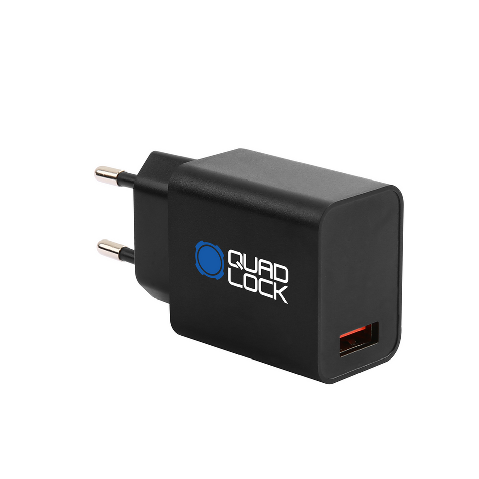 Síťová nabíječka Quad Lock® 18 W - standard EU (USB A)