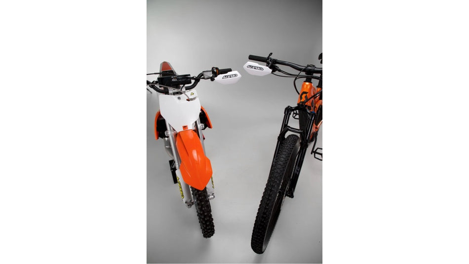 Chrániče páček Acerbis X-ELITE minicross/MTB/E-BIKE bílá/černá