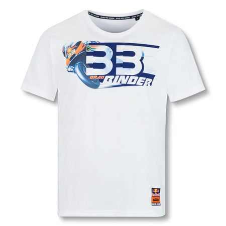 Tričko RB KTM Brad Binder bílé