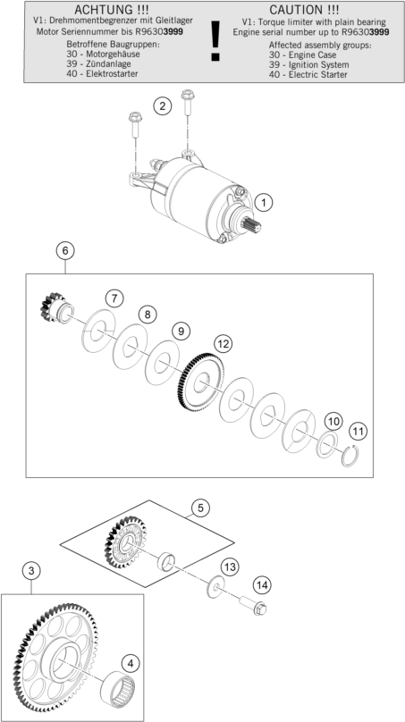 Výkres: 4010 ELEKTRICKÝ STARTÉR