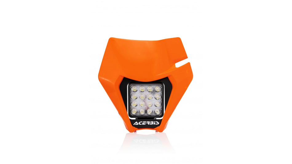 Led maska světla Acerbis pro světla EXC/EXCF 20/23 oranž 2016