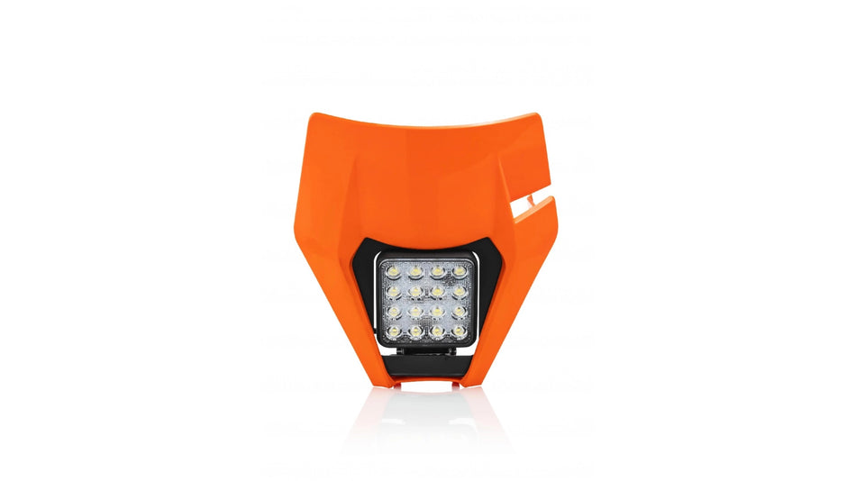 Led maska Acerbis pro KTM EXC 18-19, EXCF 17-19 oranž 2016