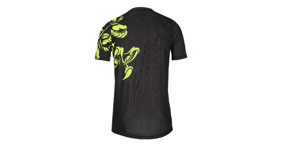 Dres COMBAT MTB (cyklo) krátký rukáv černá/žlutá (vel. L)