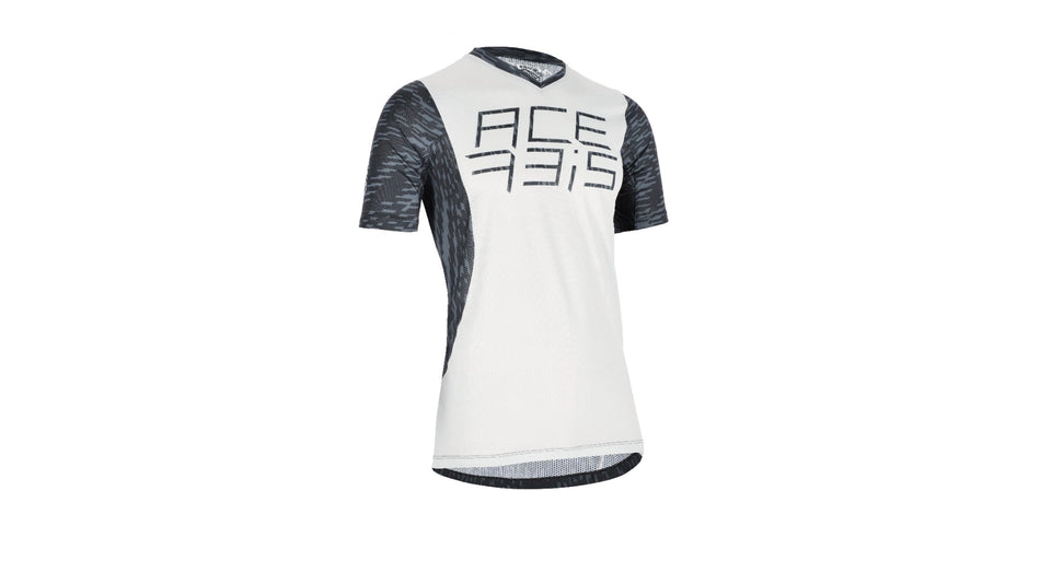 Dres COMBAT MTB (cyklo) krátký rukáv šedá/černá (vel. S)