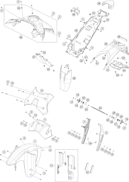 Výkres: 0810 MASKA, BLATNÍKY