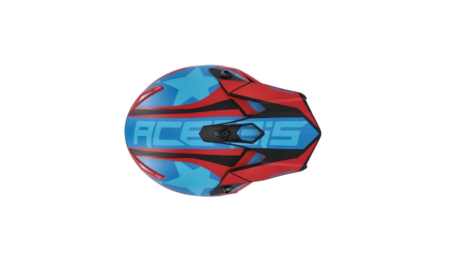 Acerbis kšilt přilby junior Steel černá/modrá