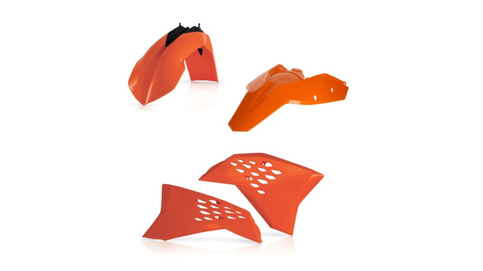 Plastový kit Acerbis pro KTM EXC/EXCF 08/11 oranž