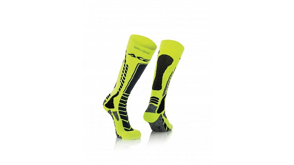 Podkolenky Acerbis MX-PRO černá/fluo žlutá