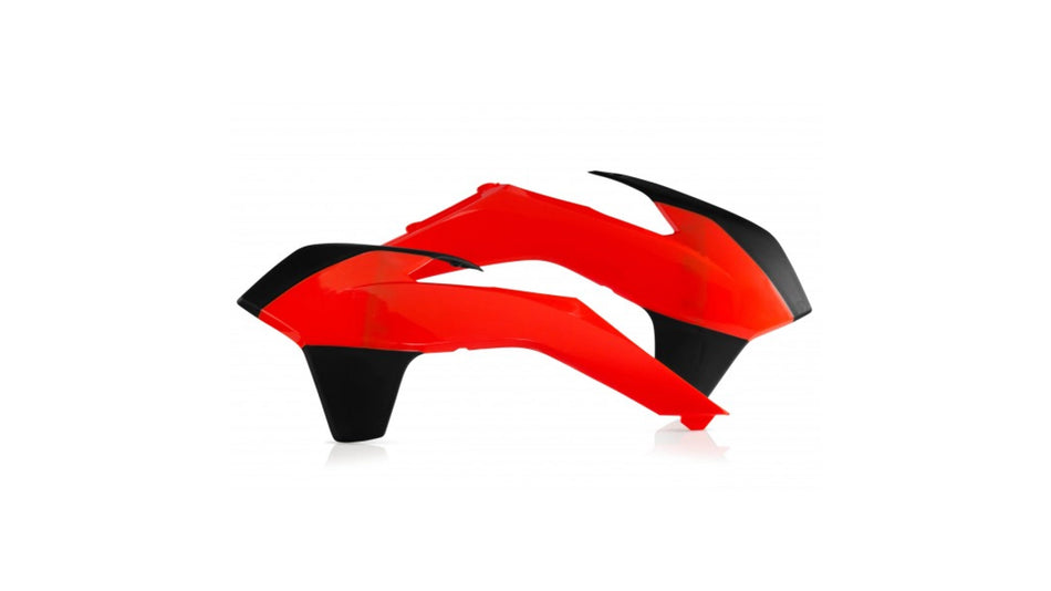 Spoilery Acerbis pro KTM EXC,EXC-F,SX,SX-F, XC černá/fluo oranž