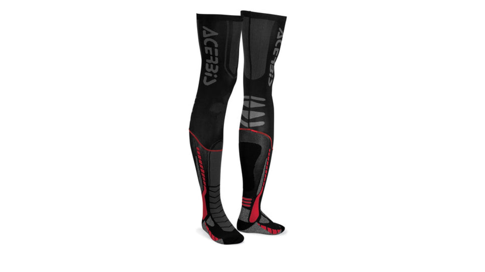 Nadkolenky Acerbis X LEG PRO černá/červená