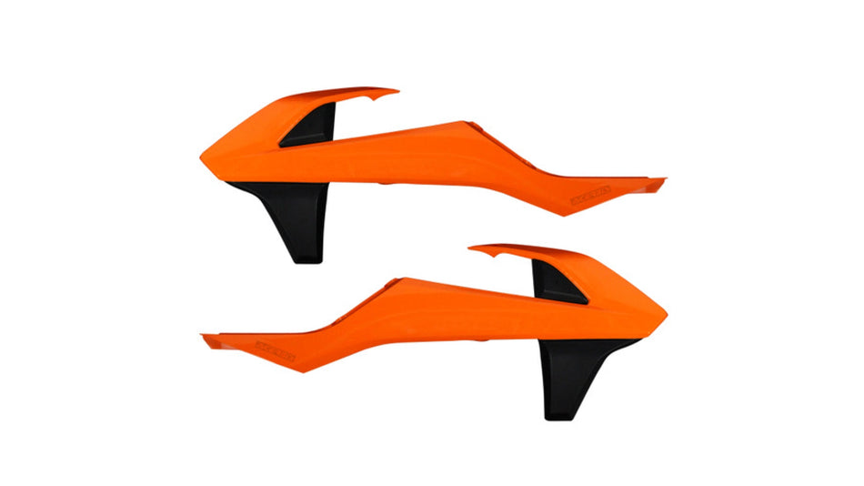 Spoilery Acerbis pro KTM SX/SXF/EXC/EXC-F kromě SX250/16 oranž 2016/ černá oranž 2016/černá