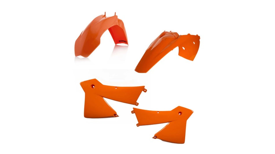 Plastový kit Acerbis pro KTM EXC/EXC-F 04 oranž