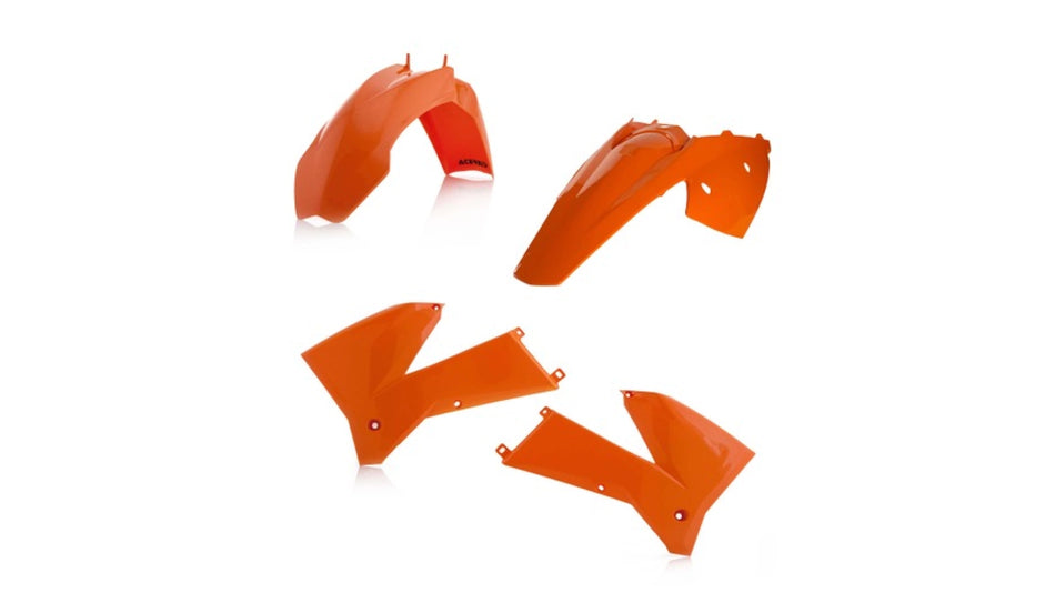 Plastový kit Acerbis pro KTM EXC/EXC-F 05/07 oranž