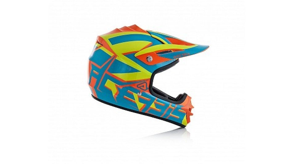 Acerbis kšilt přilby Impact Junior 3.0 modrá/oranž