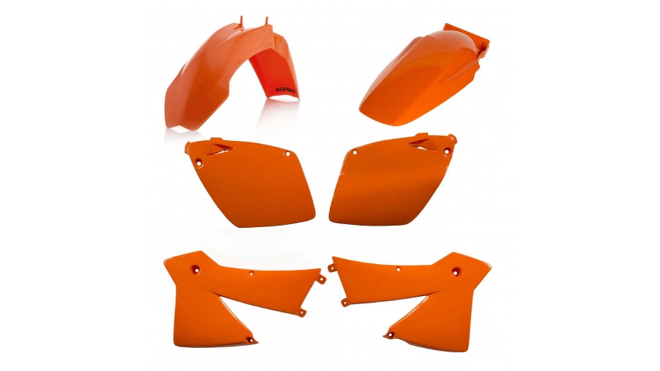 Plastový kit Acerbis pro KTM EXCF 400/530/450/500 03,SXF 450/525 03 oranž