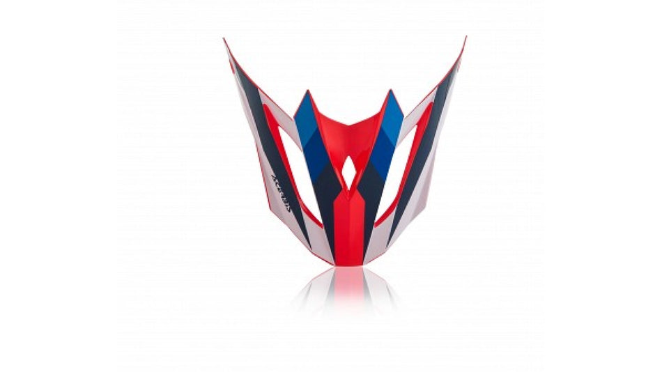 Acerbis kšilt přilby Profile 4.0 modrá/červená