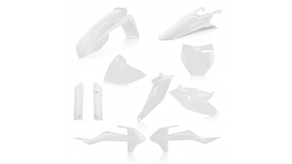 Sada plastů ACERBIS pro KTM SX85 18-24, GAS GAS MC85 21-24 bílá