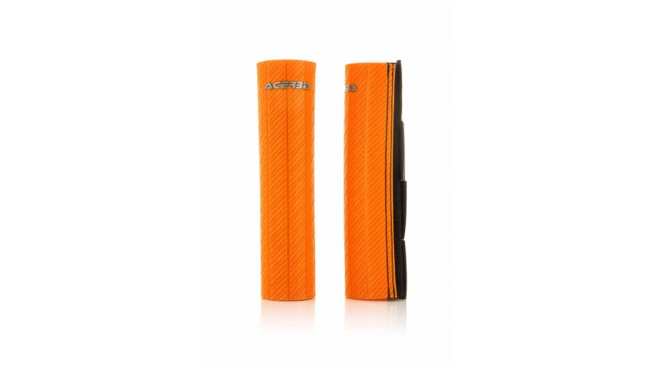 Chrániče horních vidlic Acerbis pasuje na průměr 43/48 mm oranž