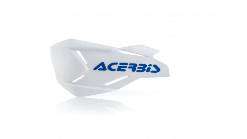 ACERBIS náhradní plasty k chráničům páček X-FACTORY bez montážního kitu bílá/modrá