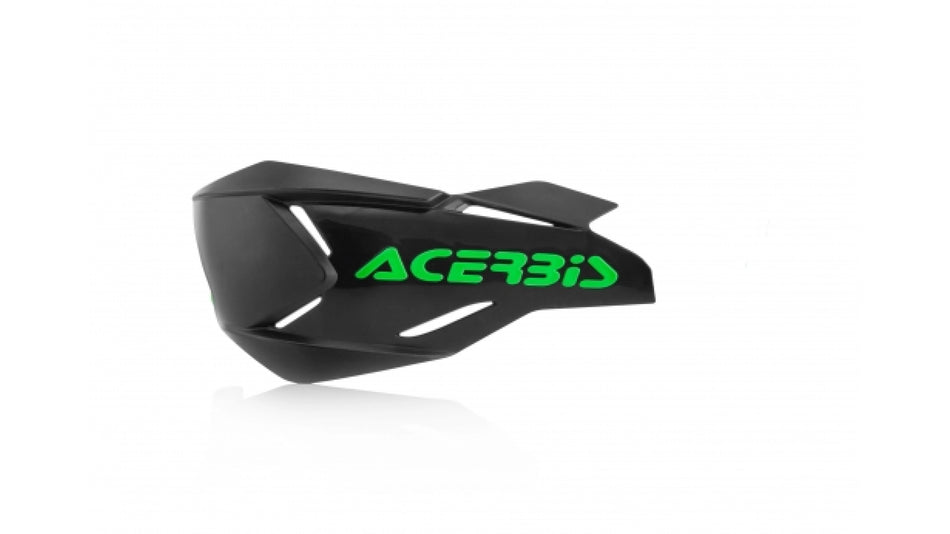ACERBIS náhradní plasty k chráničům páček X-FACTORY bez montážního kitu černá/zelená