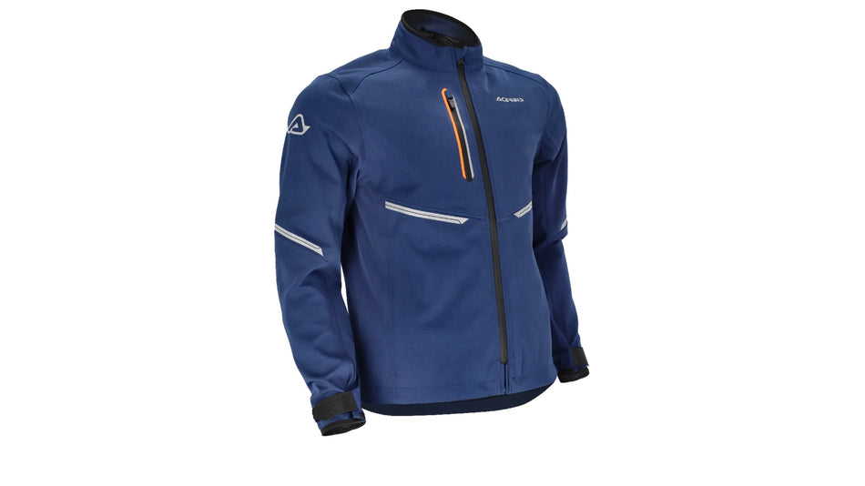 Bunda Acerbis X-DURO W-PROOF modrá/oranž (vel. M)