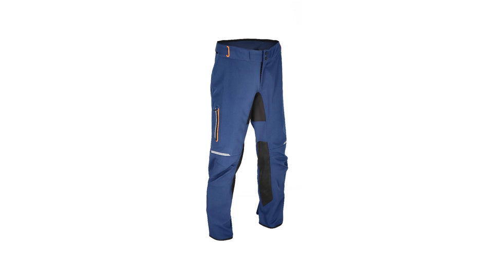 Kalhoty Acerbis X-DURO W-PROOF BAGGY modrá/oranž
