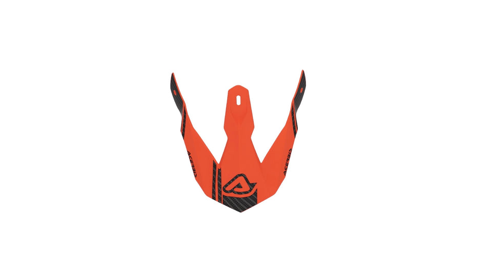Náhradní kšilt k přilbě Acerbis Linear černá/oranž